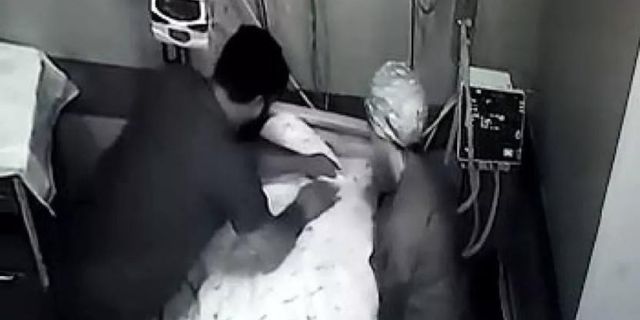 Tokat'ta özel hastanede hastaya şiddet!
