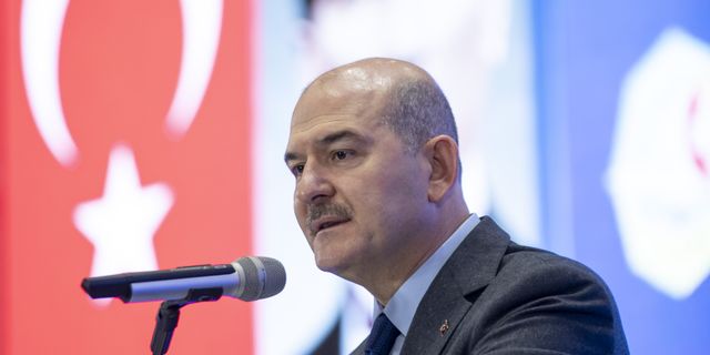 Bakan Soylu Antalya'da toplantıya katıldı