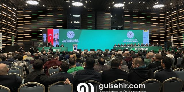 Konyaspor'un Genel Kurul Toplantısı gerçekleştirildi.