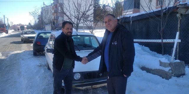 Konya'da bir işçi arabasını satıp depremzedelere bağışladı