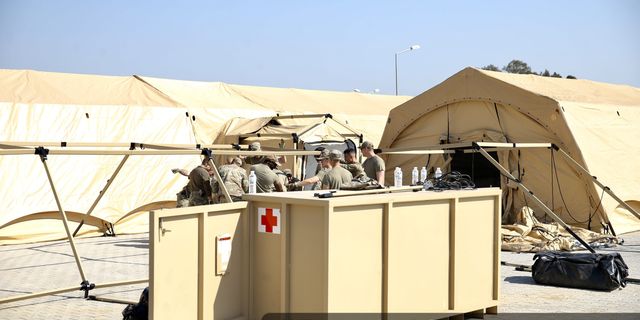 ABD, Antakya'da 100 yatak kapasiteli sahra hastanesi kuruyor