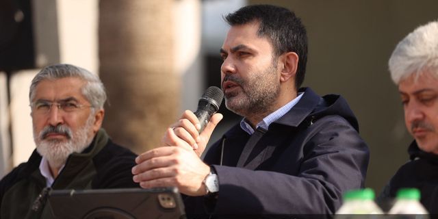 Bakan Kurum, Hatay-Kırıkhan'da ziyaret gerçekleştirdi