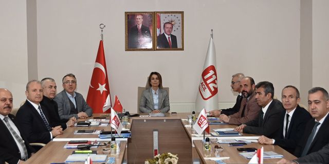 Nevşehir Valisi Becel başkanlığında toplantı gerçekleşti