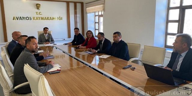 Avanos'ta seçimlere yönelik güvenlik toplantısı yapıldı