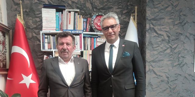 Türk Eğitim-Sen Başkanı ile Didinmez eğitimle ilgili konuştu