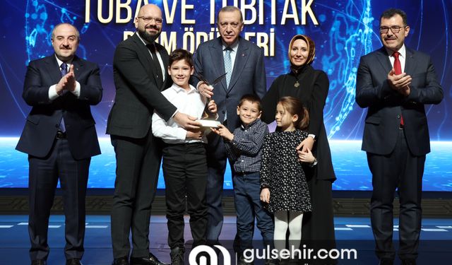 Cumhurbaşkanı Erdoğan, "TÜBİTAK ve TÜBA Bilim Ödülleri Töreni"nde