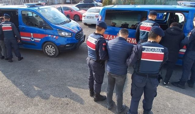 Malatya'da yapılan operasyonda 5 şüpheli yakalandı