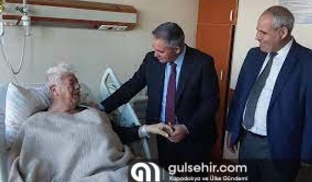 Kırşehir Valisi Buhara'dan hastane ziyareti