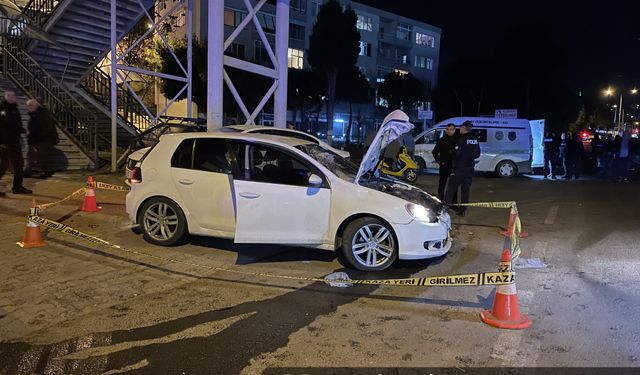 Tekirdağ'da trafik kazası, yaya hayatını kaybetti