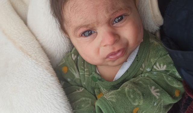 Adıyaman'da depremden 36 saat sonra bir bebek kurtarıldı