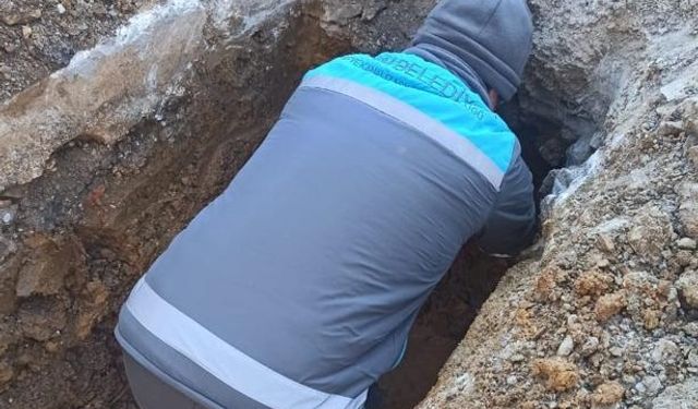 Kahramanmaraş Afşin'de altyapı onarımları başladı