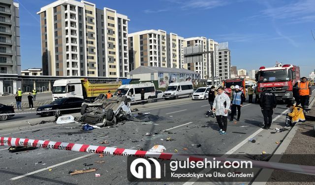 İstanbul Başakşehir'de trafik kazası: 1 ölü