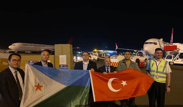 Cibuti'den Türkiye’ye tıbbi malzeme ve ilaç desteği
