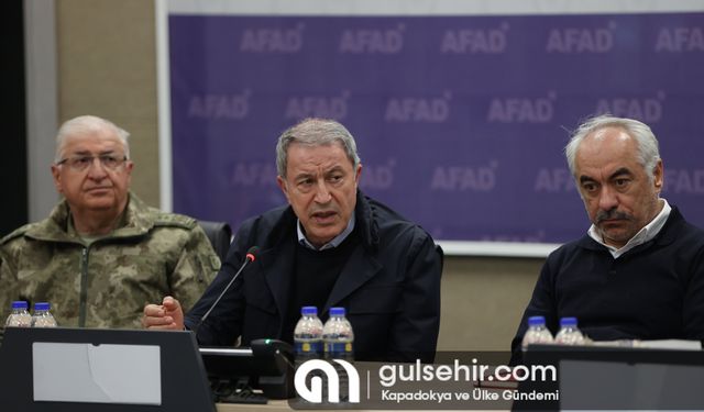 Milli Savunma Bakanı Akar Gaziantep'e gitti