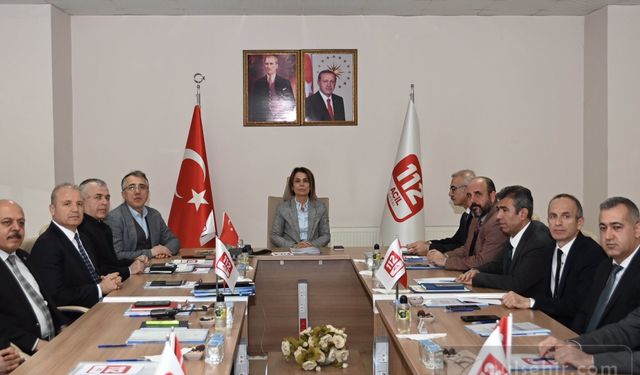 Nevşehir Valisi Becel başkanlığında toplantı gerçekleşti