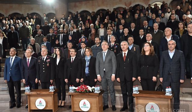 Nevşehir'de 18 Mart Şehitleri Anma Günü programı düzenlendi