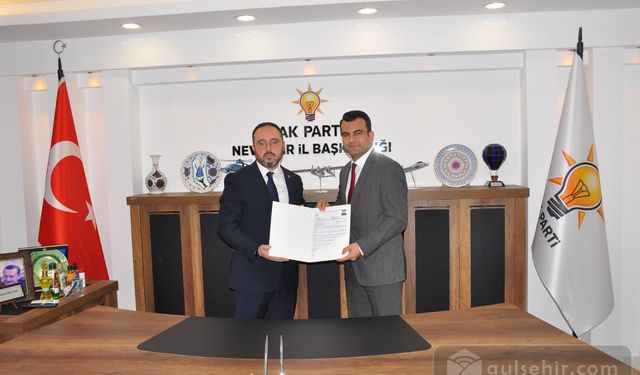 Edip Avşar da Nevşehir aday adaylığına başvurdu