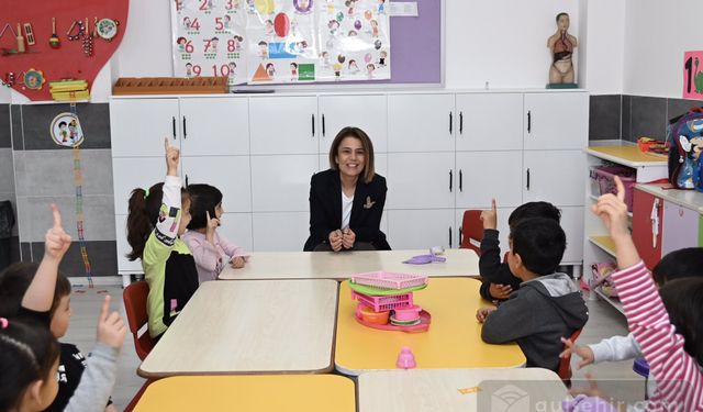 Nevşehir Valisi Becel'den anaokulu ve ilkokula ziyaret