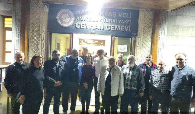Hacıbektaş Belediye Başkanı Adana'da cem evi ziyaret etti