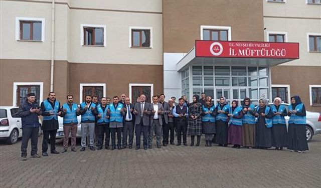 Nevşehir'den 6. diyanet ekibi daha gidiyor