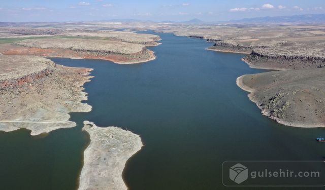 Aksaray'da Mamasın Barajı'nın doluluğu yüzde 28'i geçti