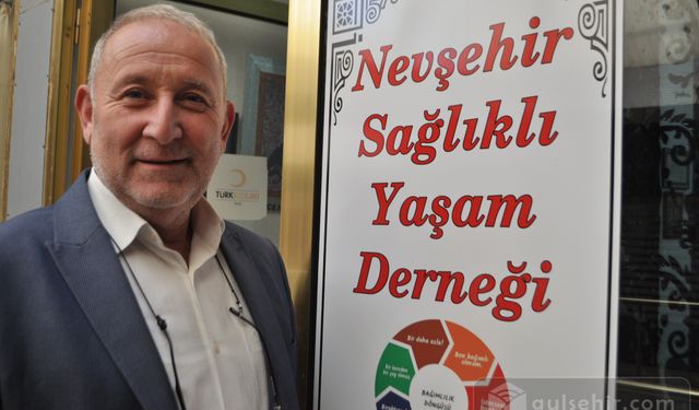 Nevşehir Sağlık Yaşam Derneği Başkanı'ndan mesaj