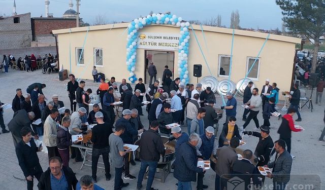 Gülşehir'de kültür merkezi açılışı yapıldı