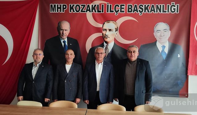 Kozaklı ve Derinkuyu'da MHP aday adayları ziyarete başladı