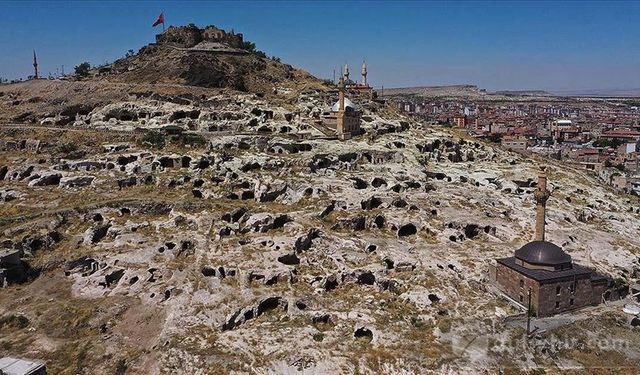 Nevşehir, Kayaşehir'in havadan çekilmiş görüntüleri