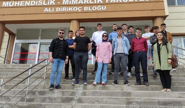 Derinkuyu lise öğrencileri NEVÜ'de