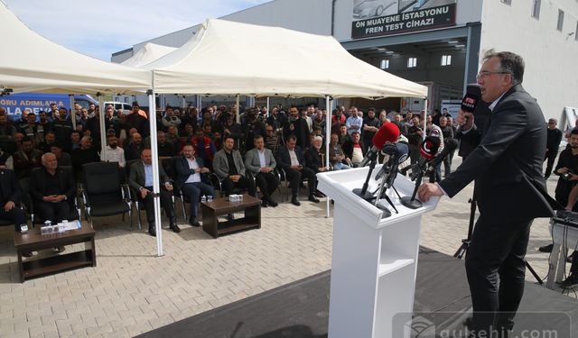 Nevşehir'de yeni sanayi sitesinin çalışmaları başladı