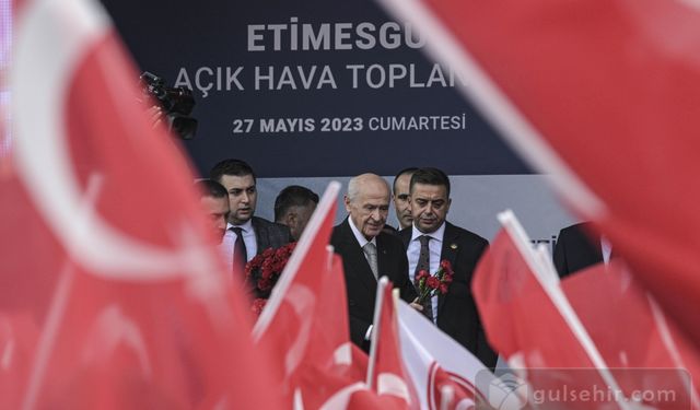 Devlet Bahçeli, Etimesgut'ta halka seslendi