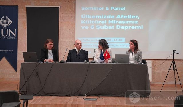 Kapadokya Üniversitesi Rektörü depremi hatırlattı