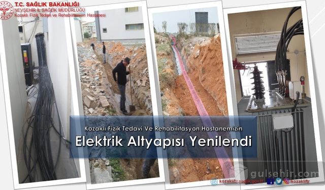 Kozaklı Fizik Tedavi ve Rehabilitasyon merkezinde iyileştirme çalışmaları