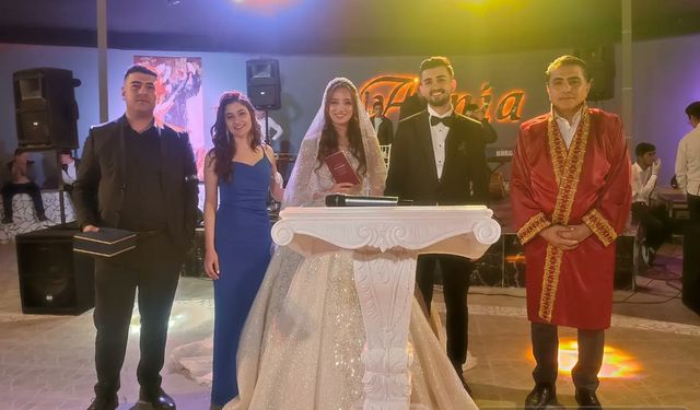 Gülşehir Belediye Başkanı nikah törenine katıldı