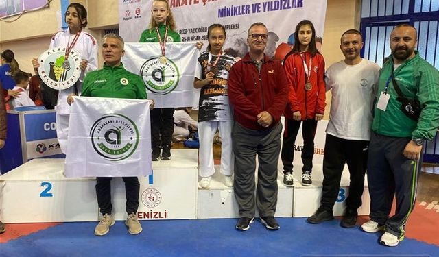 Nevşehir'i gururlandıran karate sporcusu üçüncülükle döndü