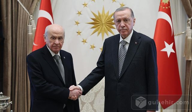 Kritik zirve: Recep Tayyip Erdoğan, Devlet Bahçeli'yi kabul etti