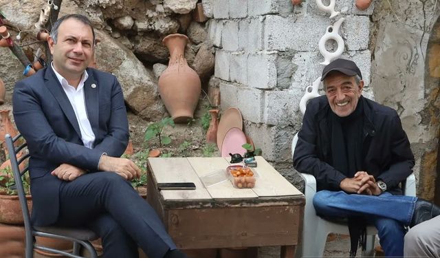 Celal Alper İbaş, Edip Akbayram'ı ziyaret etti