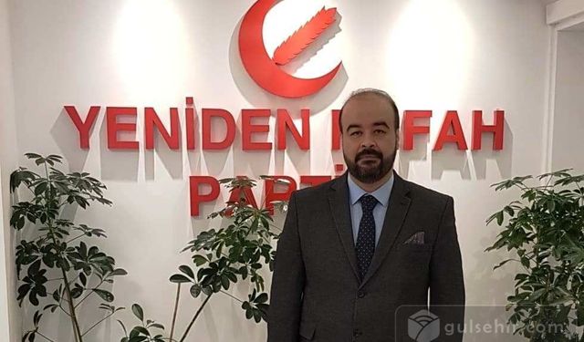 Yeni Refah Partisi İl Başkanı Abdulgani Altınışık, Jandarmayı unutmadı