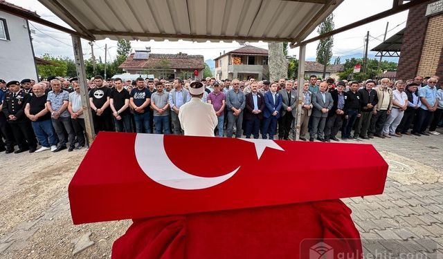 Kıbrıs gazisi Muzaffer Şahin son yolculuğuna uğurlandı