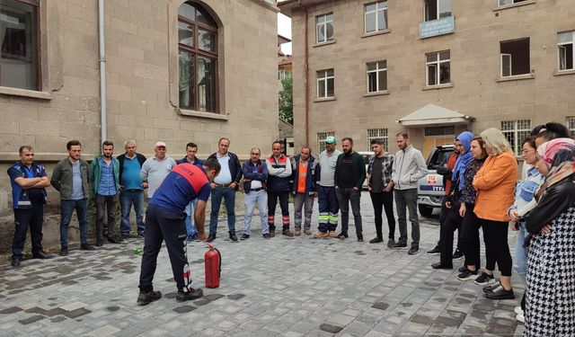 Nevşehir  Belediyesi personellerine eğitim verildi