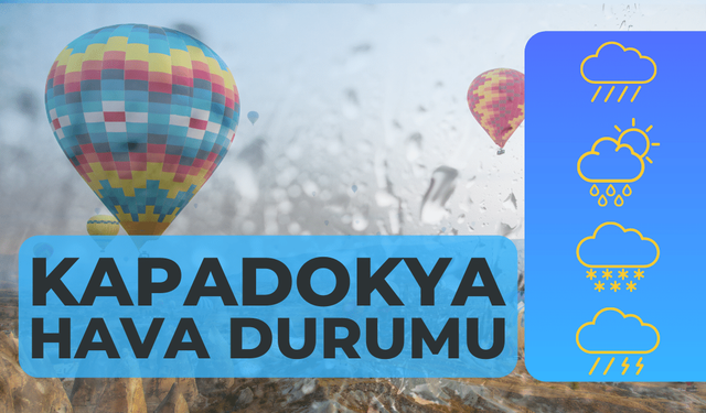 Nevşehir hava durumu: Bugünün Sıcak Havadan Kaçış Planları!