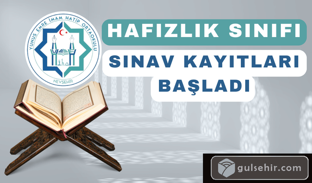 Hafızlık sınavları başlıyor