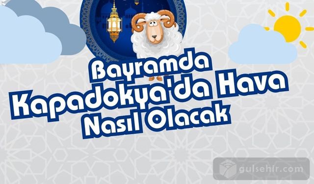 Kapadokya'da Bayramda Hava Nasıl Olacak