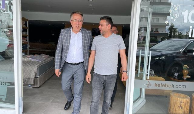 Mehmet Savran yağmur sonrası çalışmalara katıldı