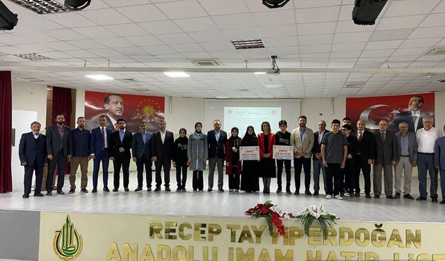 Süleyman Özgün ödül töreninde önemli açıklamalar yaptı