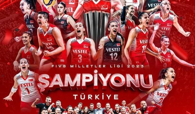 Celal Alper İbaş şampiyon olan Kadın Voleybol Takımımızı kutladı