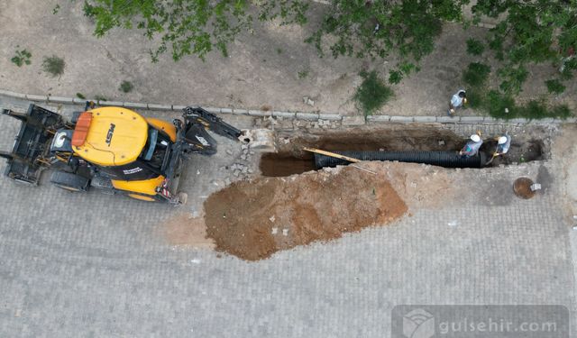 Muhsin Yazıcıoğlu Bulvarı’nda Yağmur Suyu Hattı İçin Çalışmalar Başladı