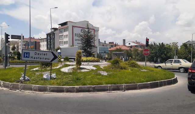 Nevşehir-Avanos yolunda asfalt yenileme yapılıyor