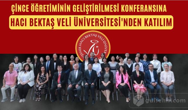 Çince Öğretiminin Geliştirilmesi Konferansına NEVÜ'den Katılım